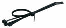5-1/2 INCH BLACK ZIP TIE WITH 18 LB. RATING - 25/BAG