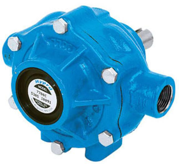 HYPRO CAST IRON 7 ROLLER PUMP - 15/16 SOLID SHAFT