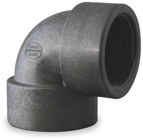 1/2 INCH X 1/2 INCH FNPT X FNPT  POLY ELBOW - 90