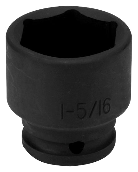 1-5/16 INCH X 6 POINT STANDARD IMPACT SOCKET - 1/2 INCH DRIVE